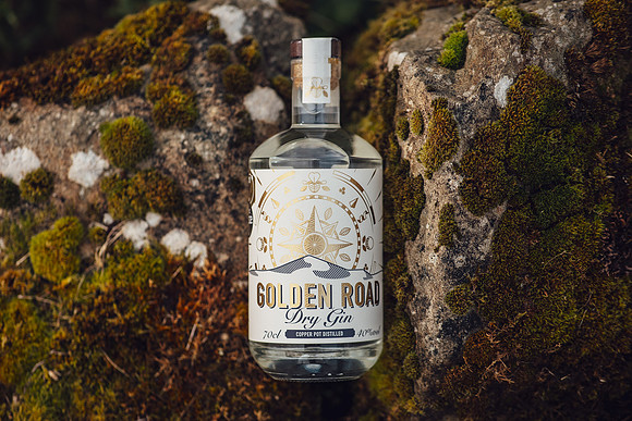Golden Road Gin Bottle