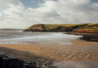 Crisp Autumn Sand Ripples at Manorbier