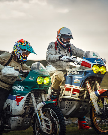 Classic Adventure Bikes - Aprilia Tuareg & Africa Twin