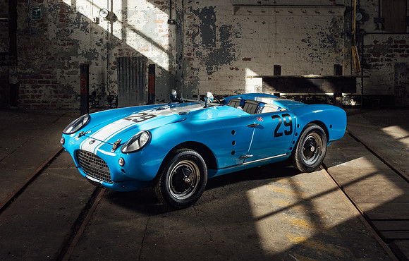 A Berkeley roadster 2 stroke racing car