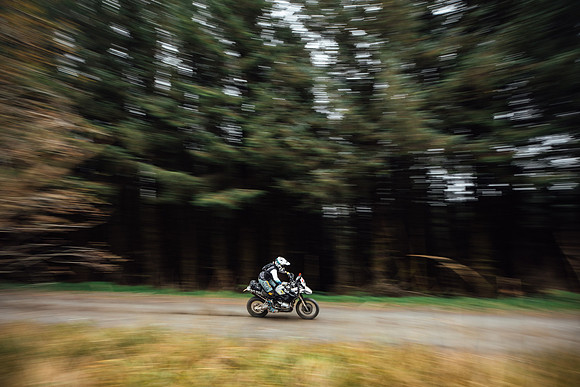 High speed riding by Tim Mitchell on his R1200GS