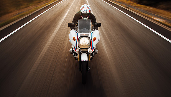 BMW R100RS Motorsport in White