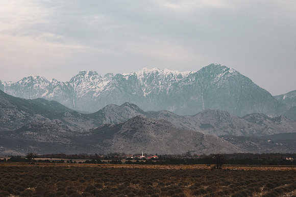 View towards Theth, Albania