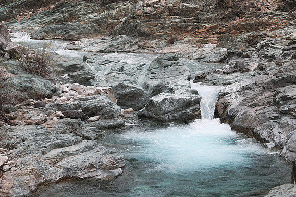 Glacier Flow, Theth, Albania