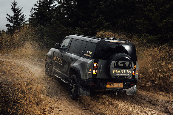 Automotive Photography - Landrover Defender Merlin