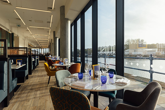 Dining with a view at Ty Hotel Milford Haven