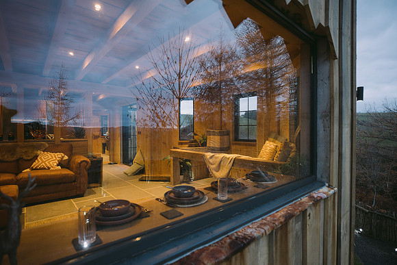 Looking through the main window into Oaken Fort