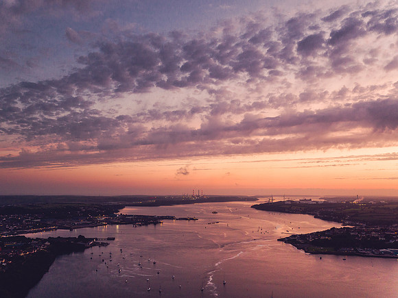 Milford Waterway Sunset