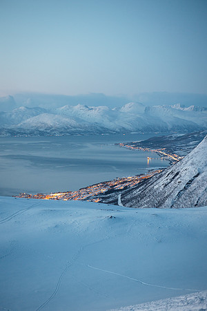 Views from Tromso Mountain