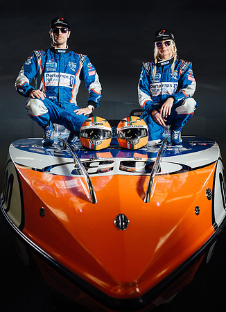 Sam & Daisy Coleman, P1 Powerboat Champions