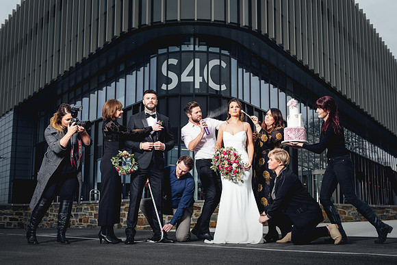 Wedding Suppliers at the S4C Building in Carmarthen