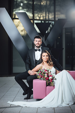 Image of couple for Welsh wedding fair at S4C