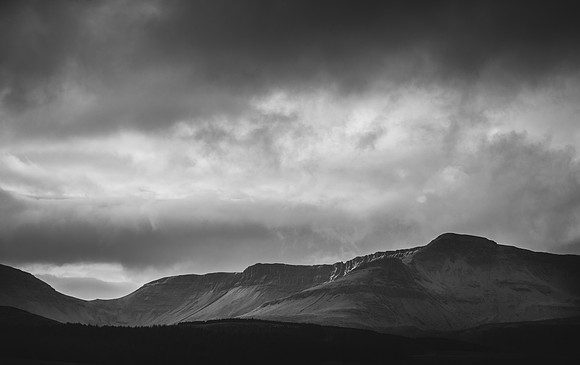 B&W Skyescape - Isle of Skye