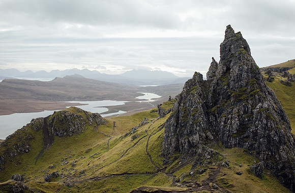 View from The Old Man of Storr - Isle of Skye