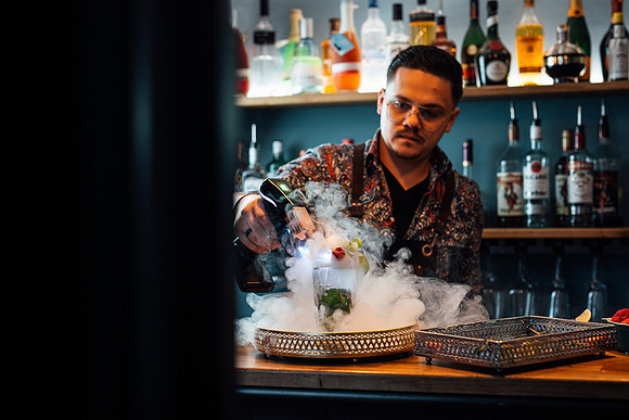 Qube - Cellar Bar Cocktails Photoshoot