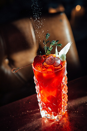 Qube - Cellar Bar Cocktails Photoshoot
