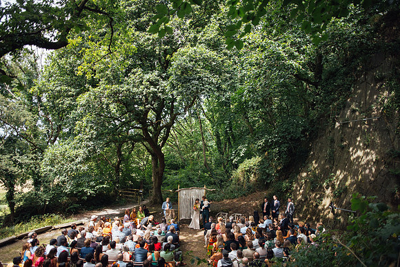 Fforest Quarry Wedding Ceremony