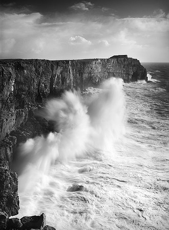 Stormy St. Govan's Head