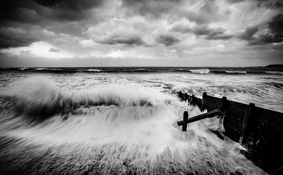Raging Seas at Amroth