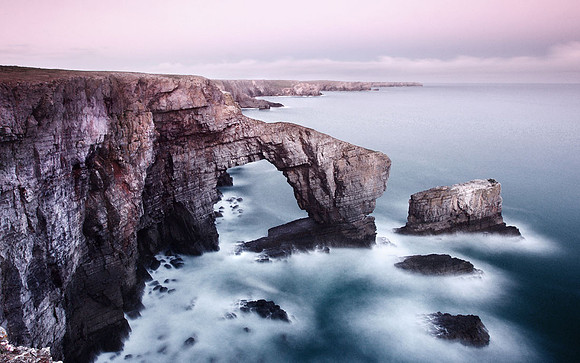 The Green Bridge of Wales